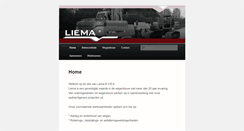 Desktop Screenshot of liema.be